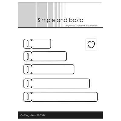 Simple and Basic die "Tags" SBD316