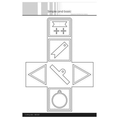 Simple and Basic die "Triangle Box w/Add-Ons" SBD320