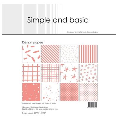 Simple and Basic Design Papers 30,5x30,5cm