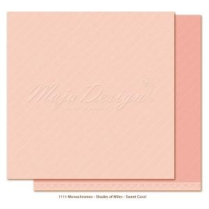 Monochromes - Shades of Miles - Sweet Coral