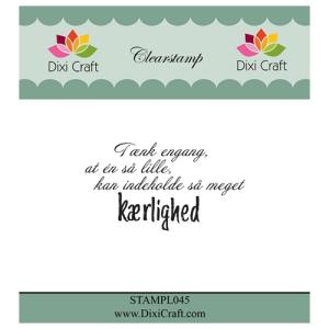 Dixi Craft Clearstamp