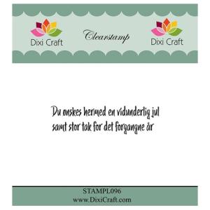 Dixi Craft Clearstamp